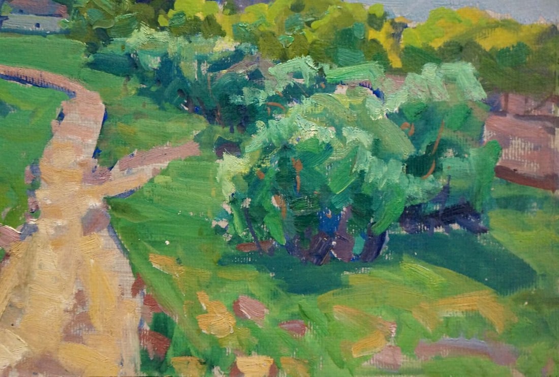 Oil painting Natural landscape Fomin Anatoly Nikiforovich - 5