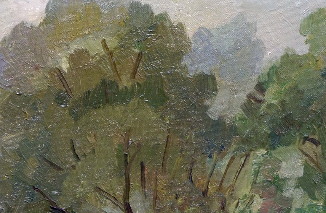 Oil painting Beginning of autumn Dmitry Lednev - 3