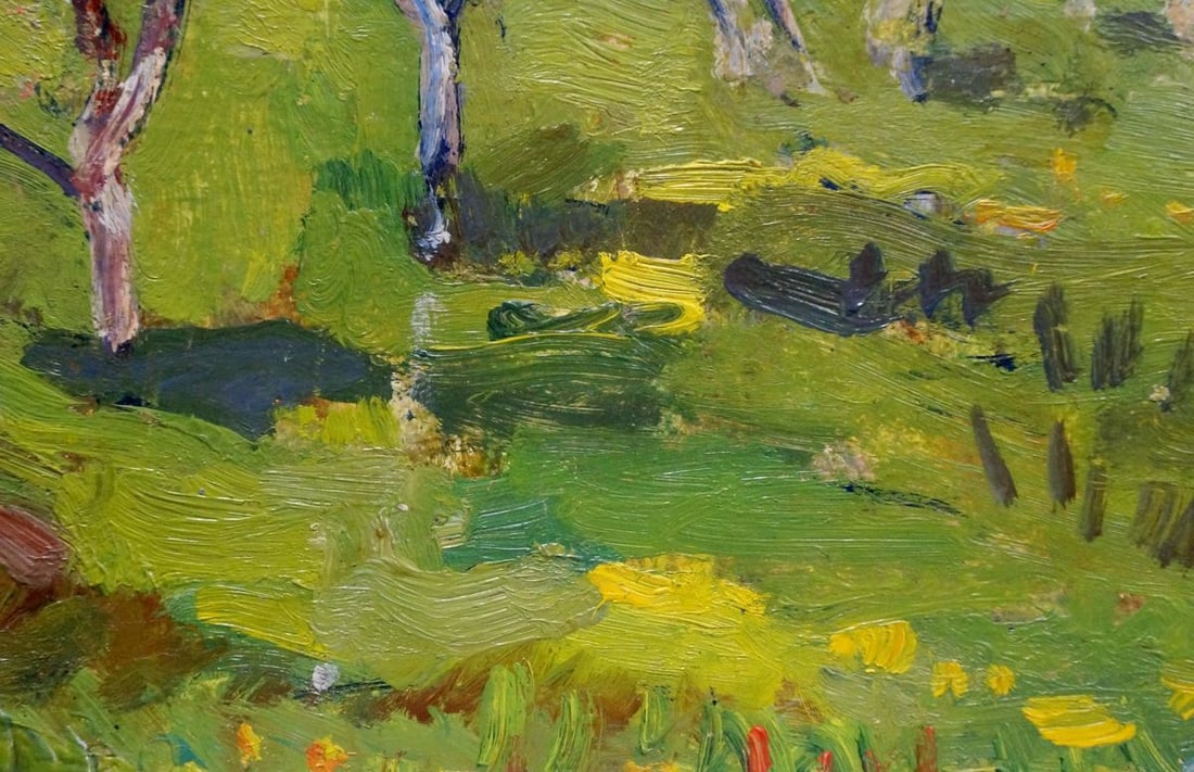 Oil painting Summer hot day Bakaev Sergey Ivanovich - 2