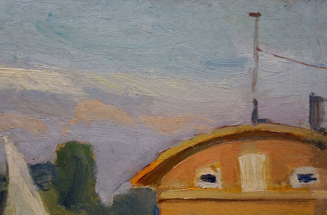 Oil painting Yacht Buryachok Nikolay Ivanovich - 4