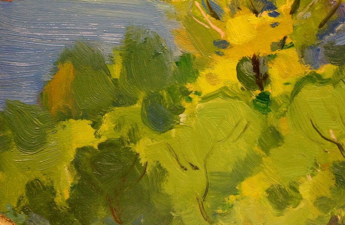 Oil painting Summer landscape Buryachok Nikolay Ivanovich - 2