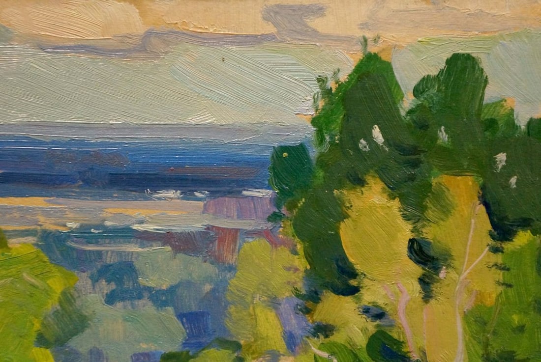 Oil painting Summer landscape Buryachok Nikolay Ivanovich - 4