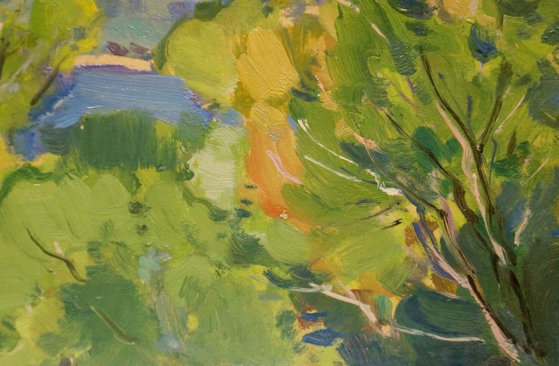 Oil painting Summer landscape Buryachok Nikolay Ivanovich - 5