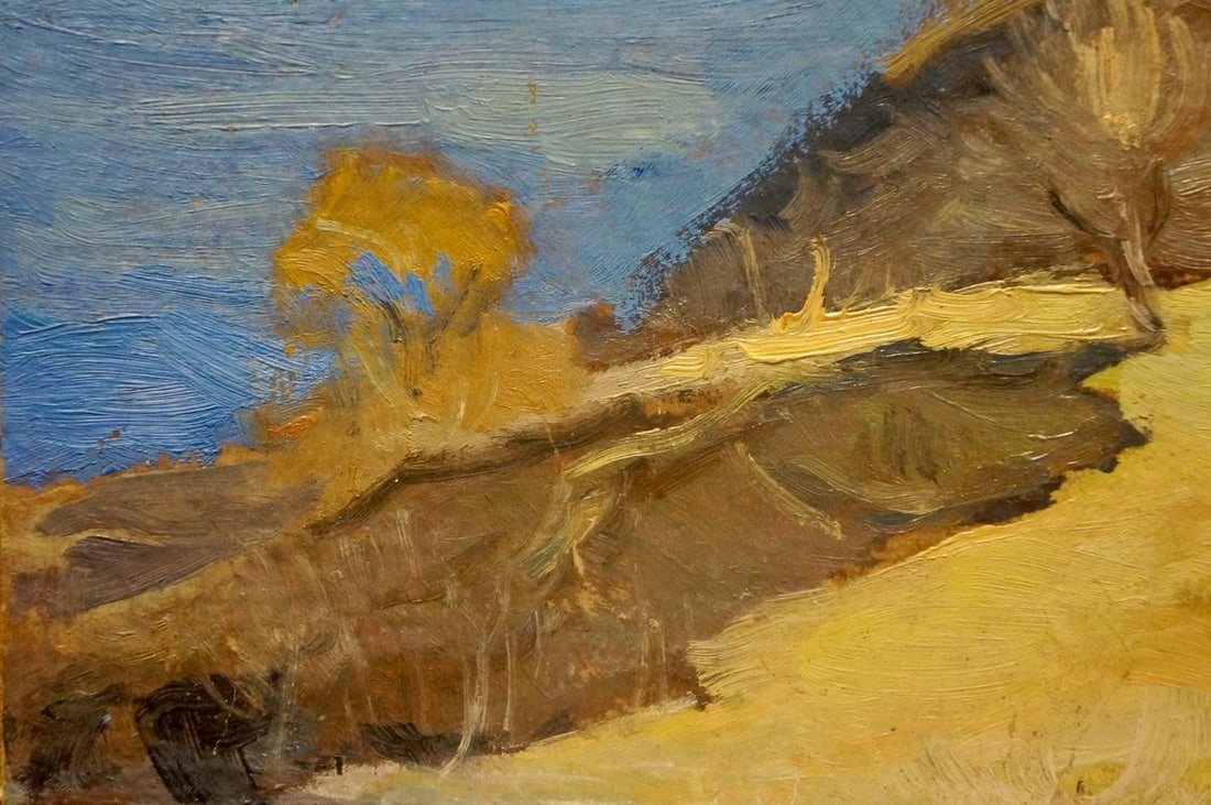 Oil painting Autumn landscape Buryachok Nikolay Ivanovich - 2