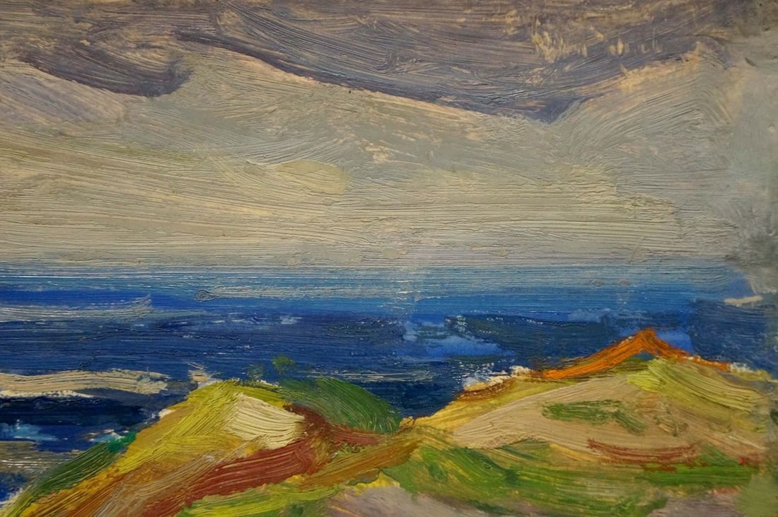 Oil painting Mountain landscape Buryachok Nikolay Ivanovich - 4