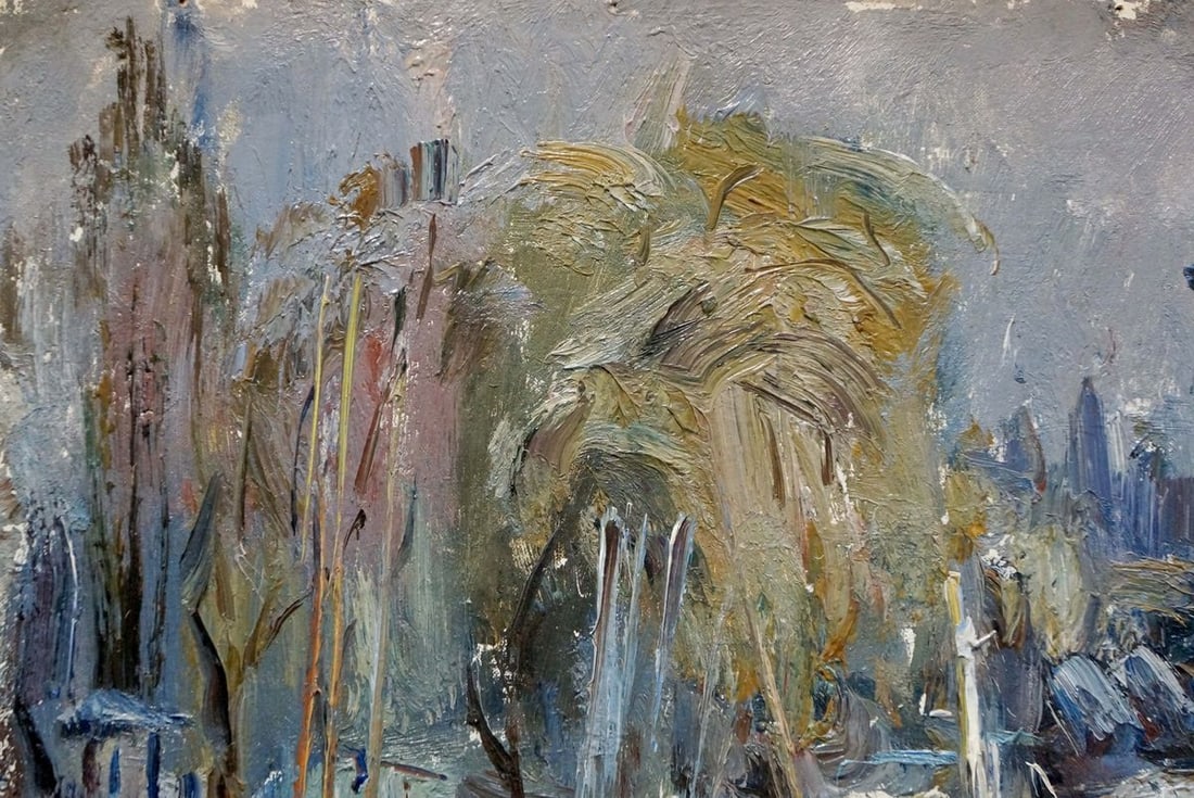 Oil painting Yacht club Vadim Petrovich Karpov - 4