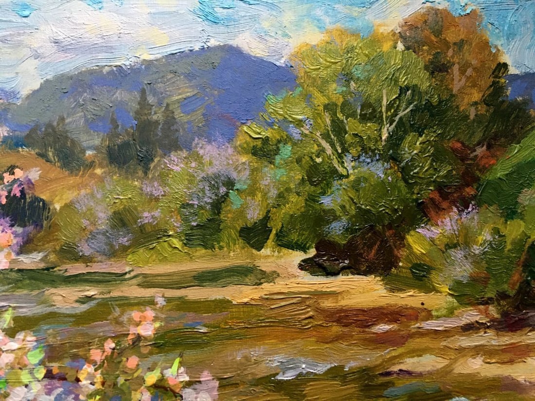 Oil painting Spring on Slavsky Batrakov Vladimir Grigorievich - 4