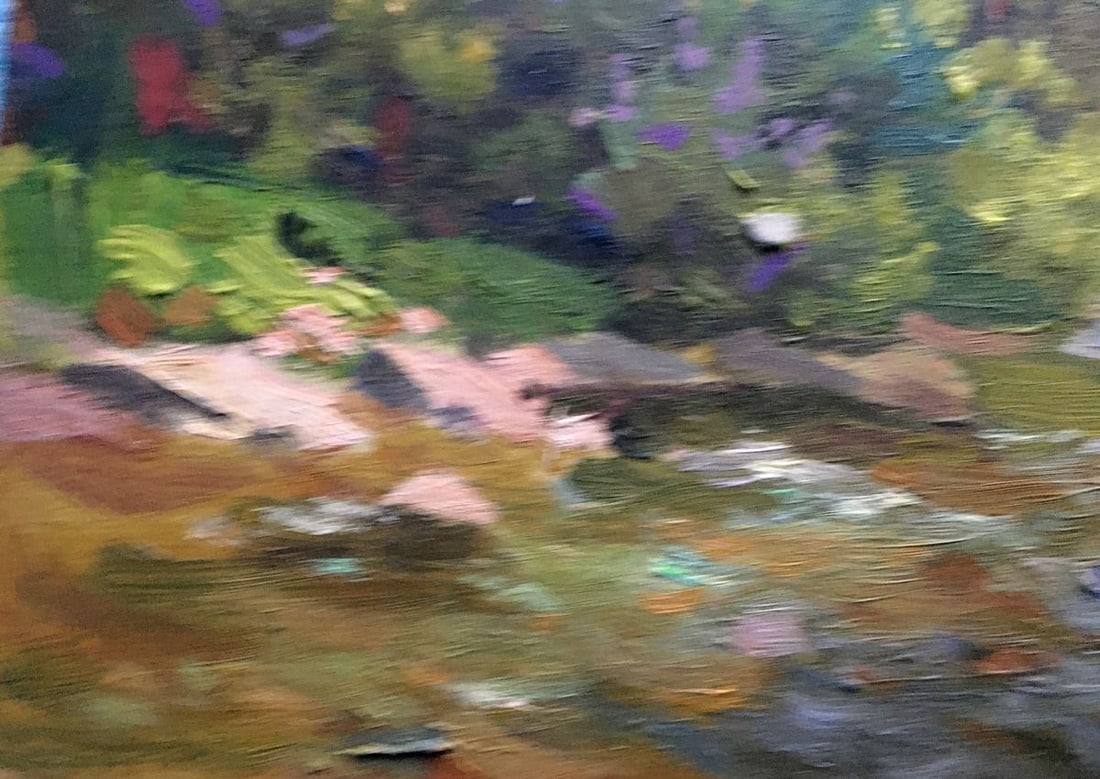 Oil painting Opir River Batrakov Vladimir Grigorievich - 5