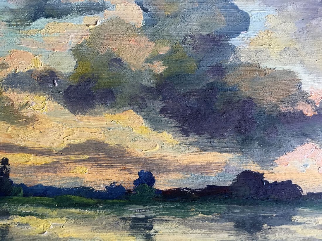 Oil painting Before the rain Svetlana Gramm - 11