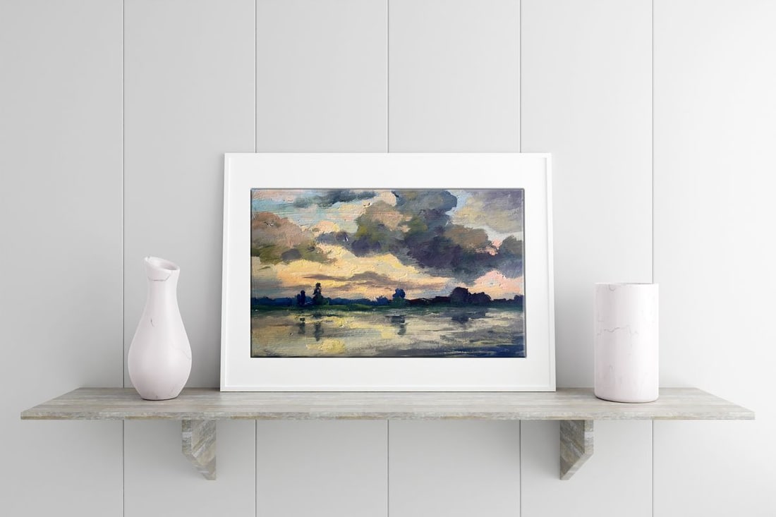 Oil painting Before the rain Svetlana Gramm - 3