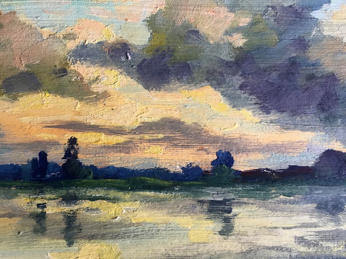 Oil painting Before the rain Svetlana Gramm - 7