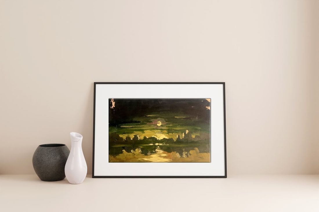 Oil painting Closer to the night Svetlana Gramm - 2