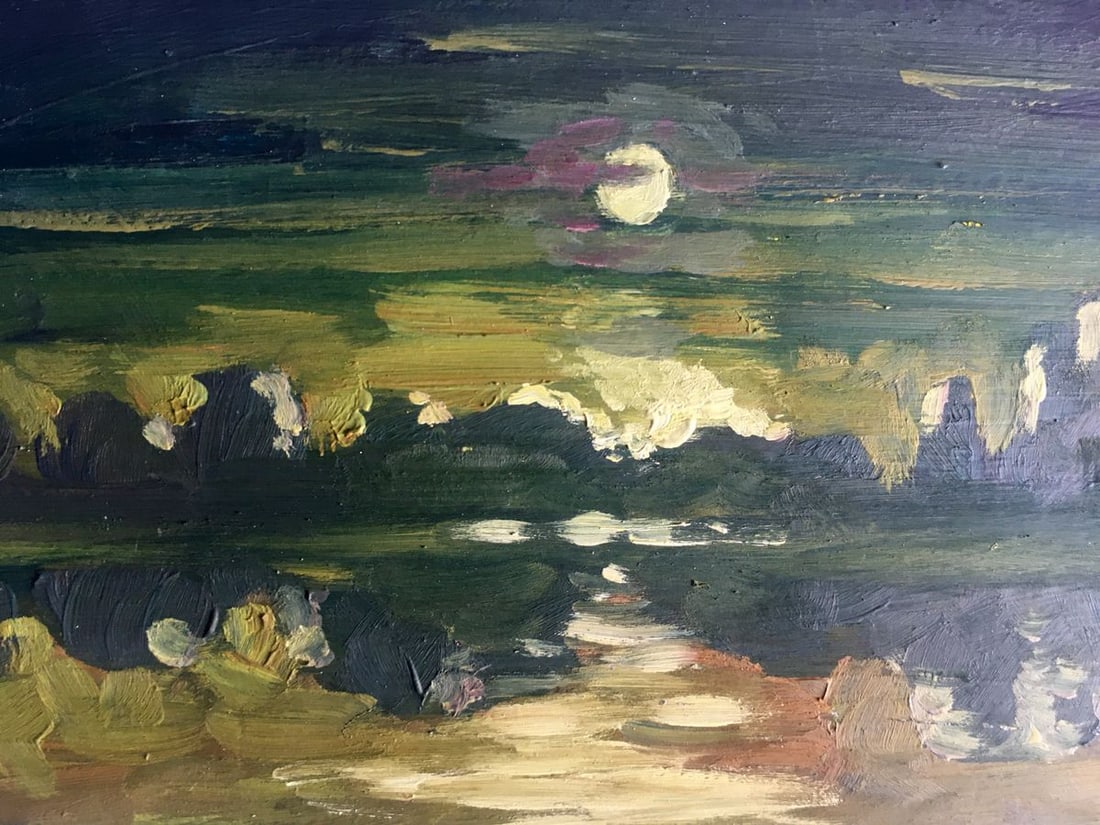 Oil painting Closer to the night Svetlana Gramm - 4