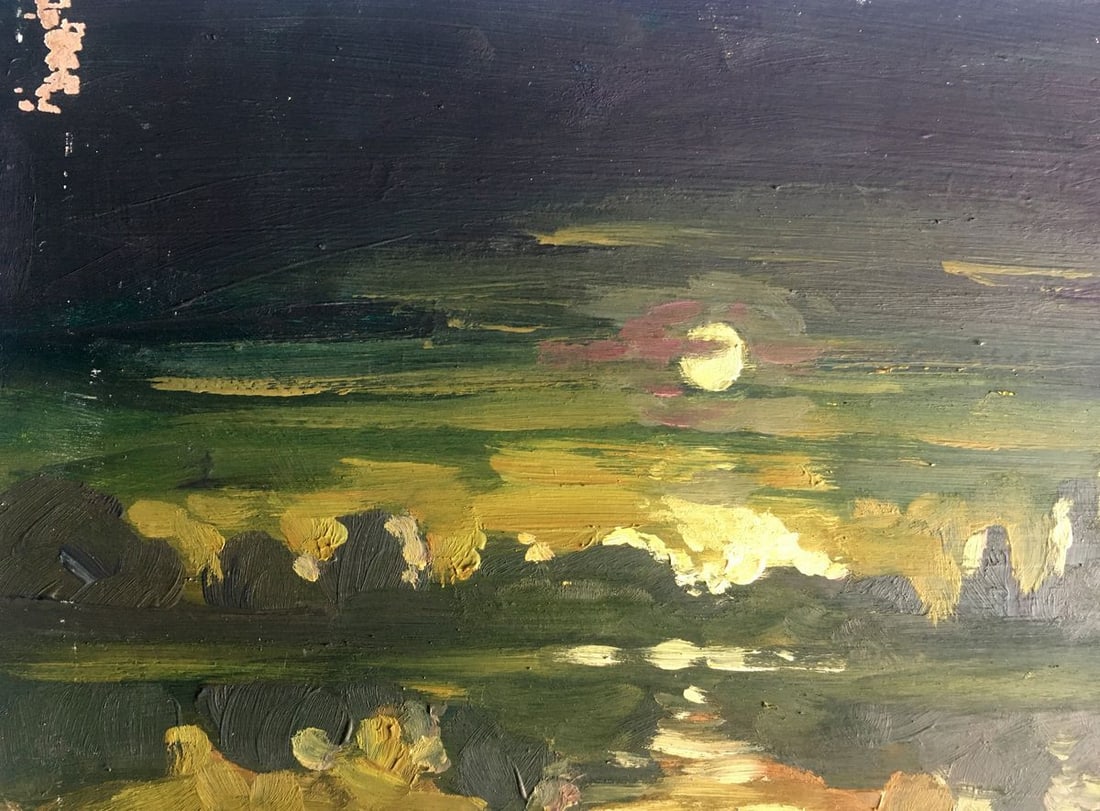 Oil painting Closer to the night Svetlana Gramm - 8