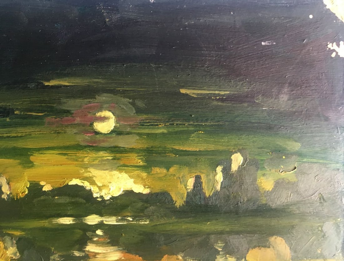 Oil painting Closer to the night Svetlana Gramm - 9