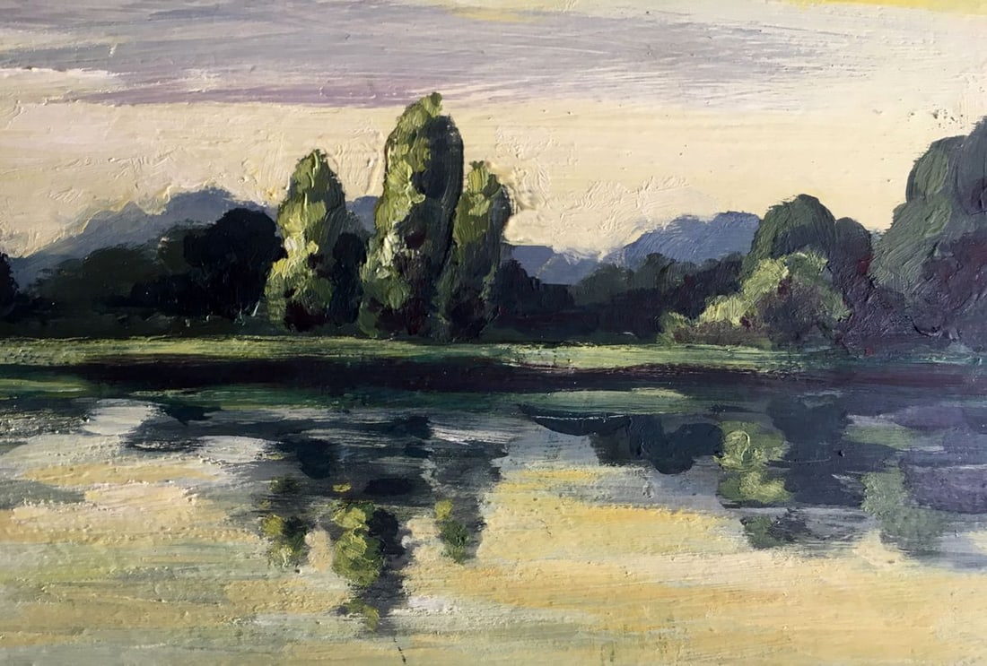 Oil painting Summer days Svetlana Gramm - 8