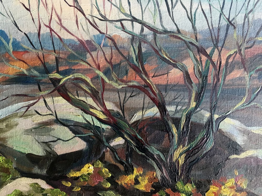 Oil painting Sacred stones Svetlana Gramm - 8