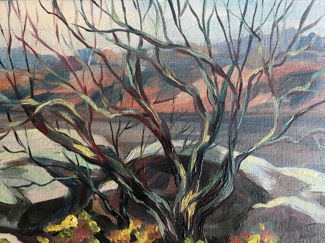 Oil painting Sacred stones Svetlana Gramm - 9