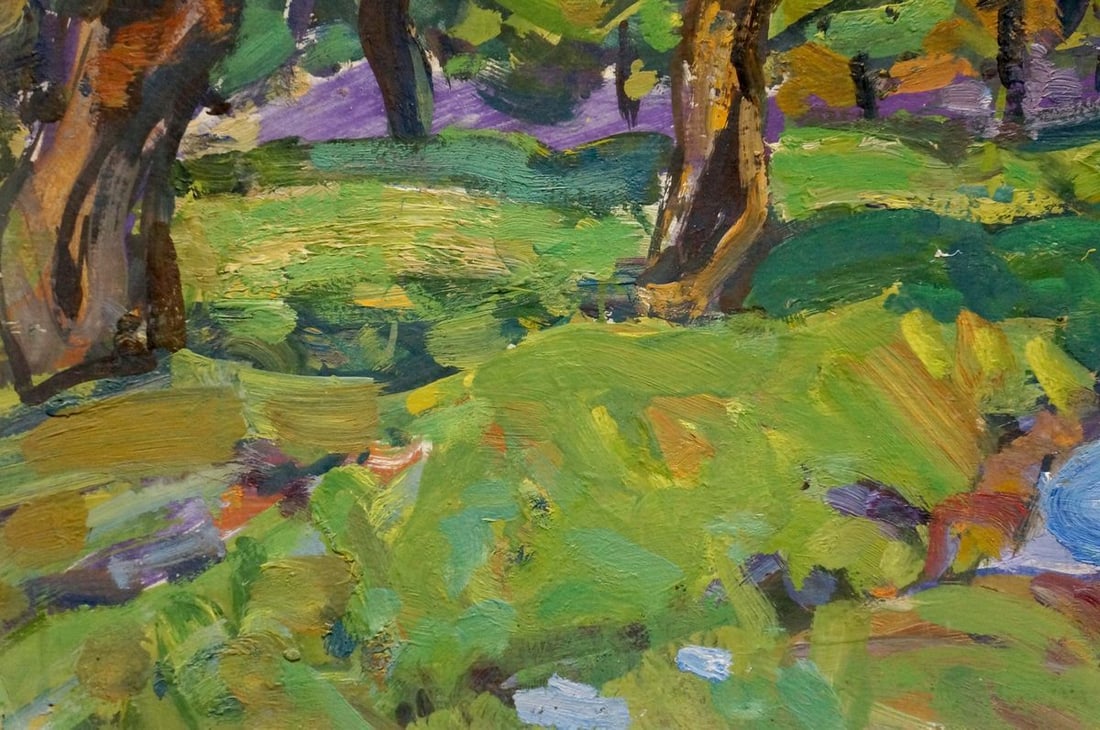 Oil painting The last rays of the sun Gaiduk Viktor Kirillovich - 2