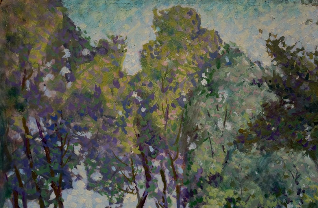 Oil painting Natural landscape Vasetsky Grigory Stepanovich - 3