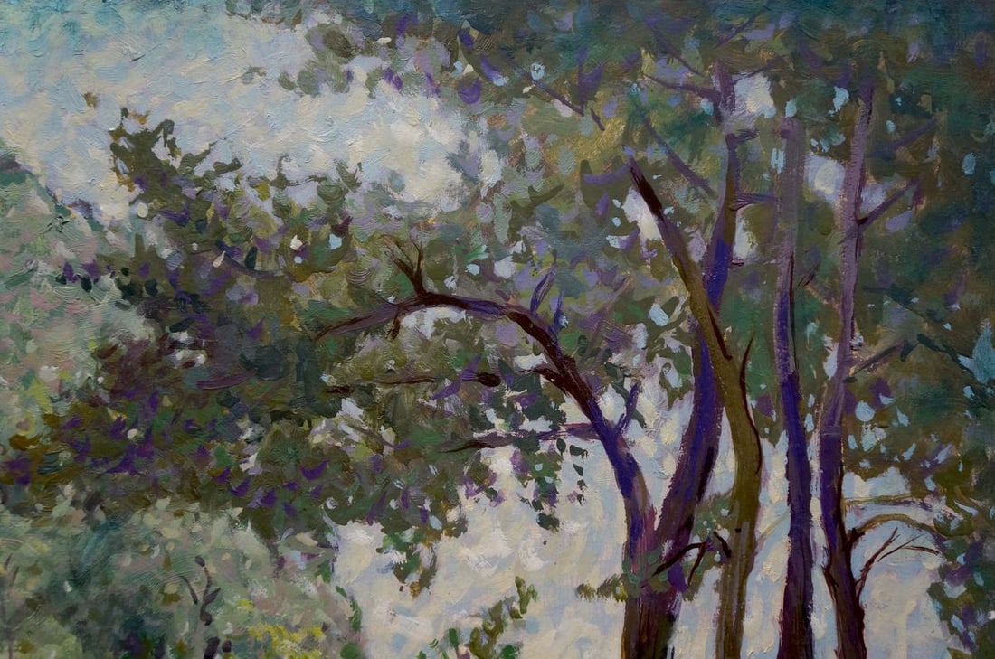 Oil painting Natural landscape Vasetsky Grigory Stepanovich - 4