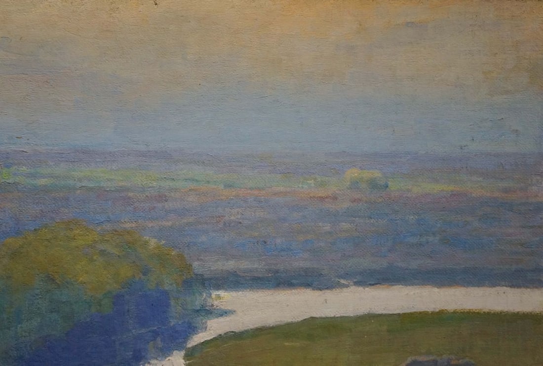 Oil painting The river flows Fedorov Nikolay Alekseevich - 5