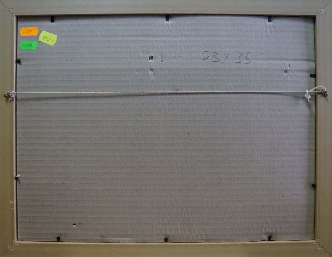 Oil painting River landscape - 7