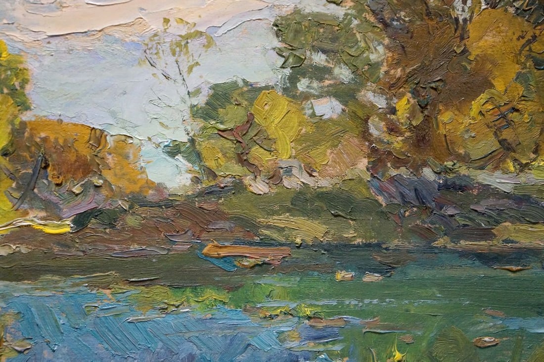 Oil painting The end of the summer Sevastyanov Viktor Grigorievich - 6