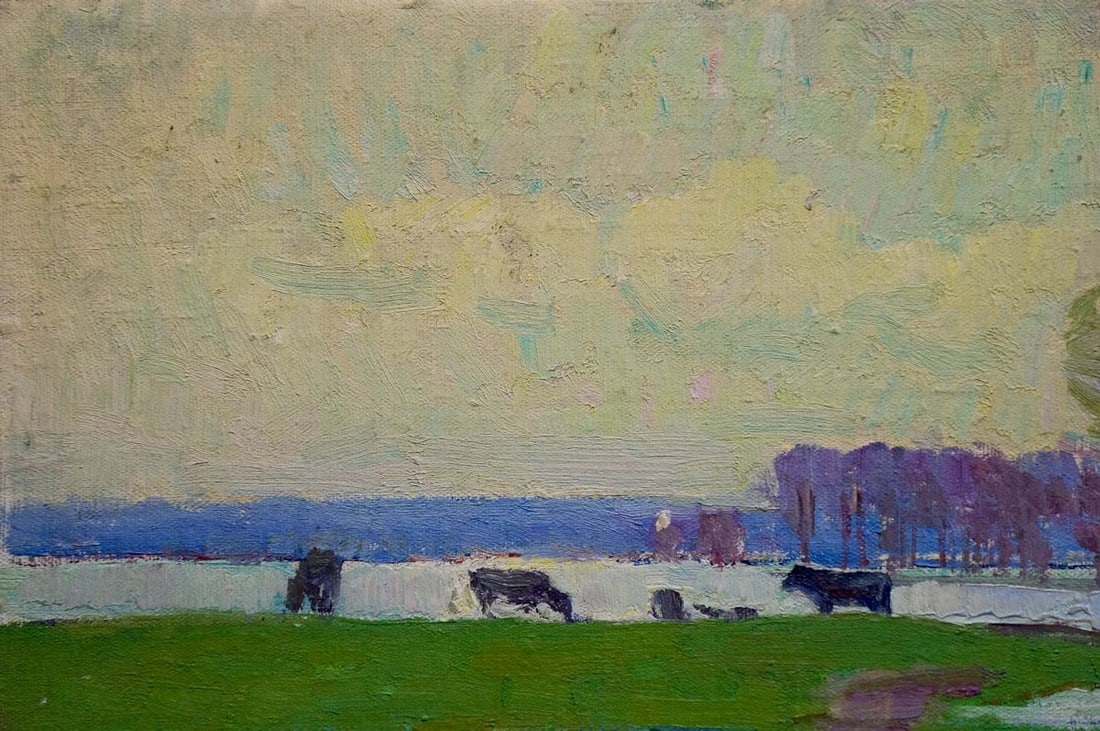 Oil painting After the rain Shepetovsky Vitaly Yakovlevich - 3