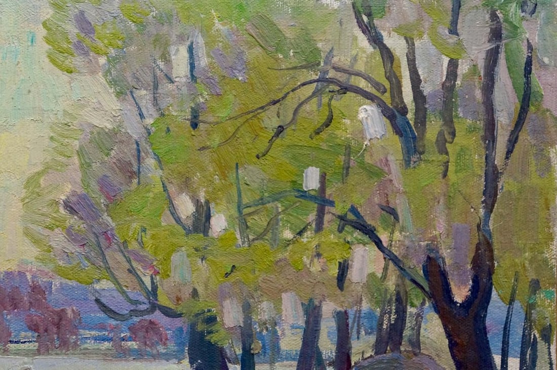 Oil painting After the rain Shepetovsky Vitaly Yakovlevich - 4