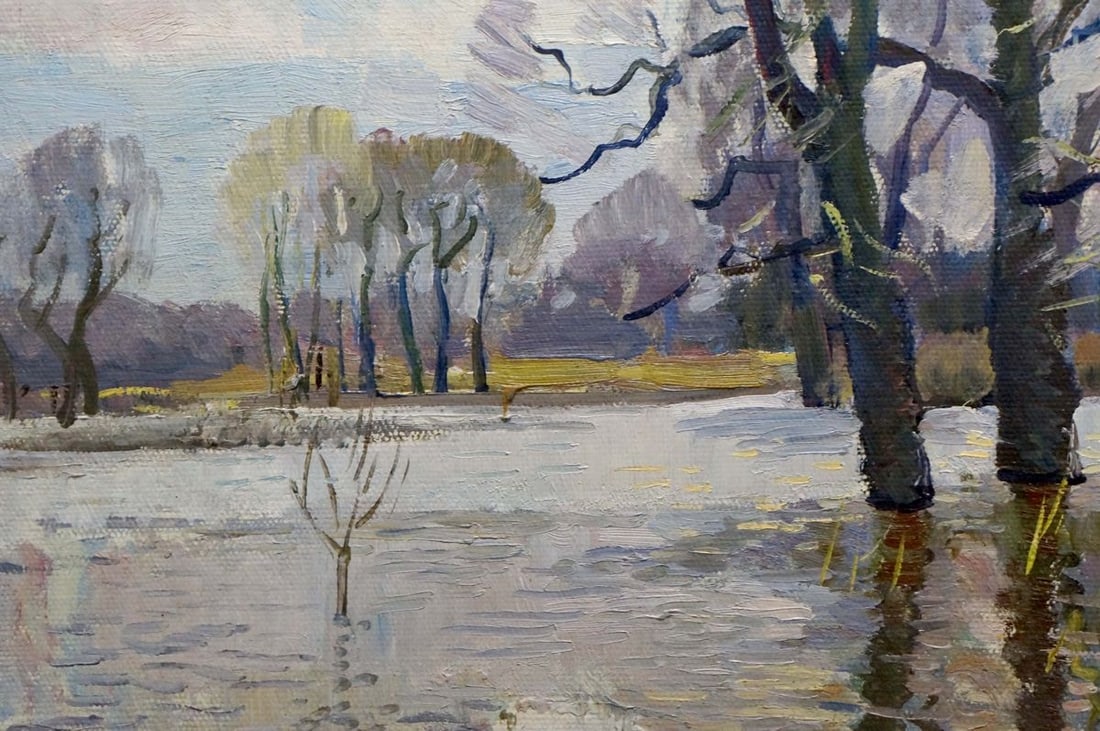 Oil painting Natural landscape Shepetovsky Vitaly Yakovlevich - 2