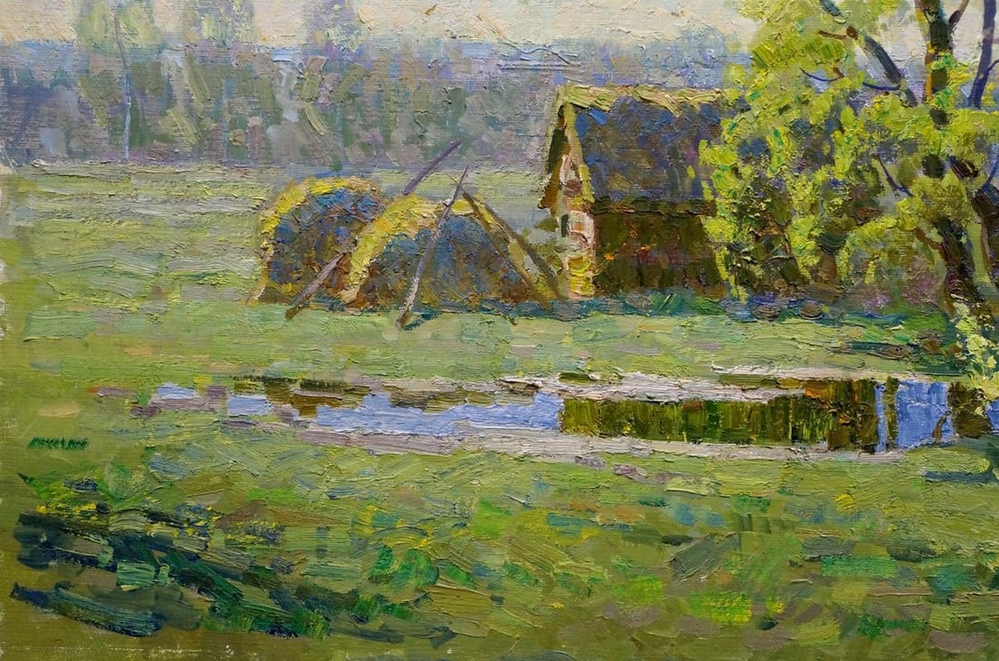 Oil painting In April Belsky Vladimir Mikhailovich - 2