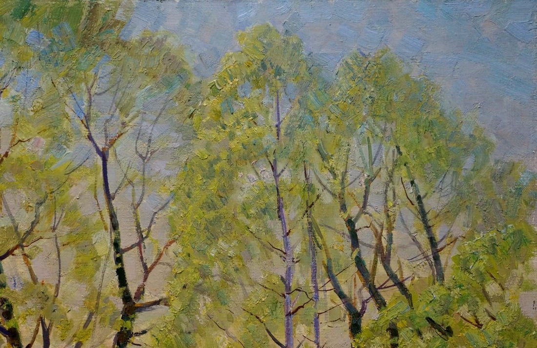 Oil painting In April Belsky Vladimir Mikhailovich - 4