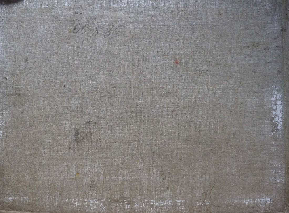 Oil painting River landscape - 7