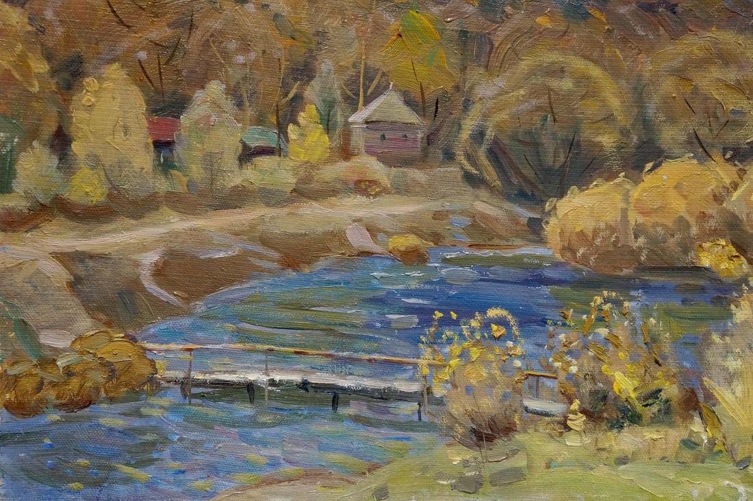 Oil painting Autumn Tyukha Ivan Andreevich - 2