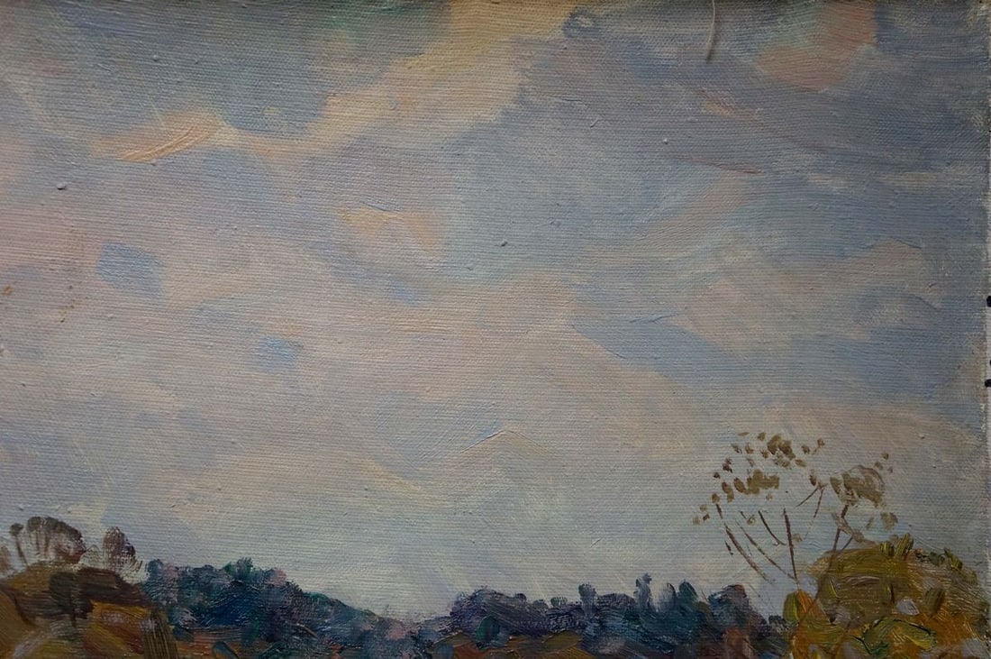 Oil painting Autumn Tyukha Ivan Andreevich - 4