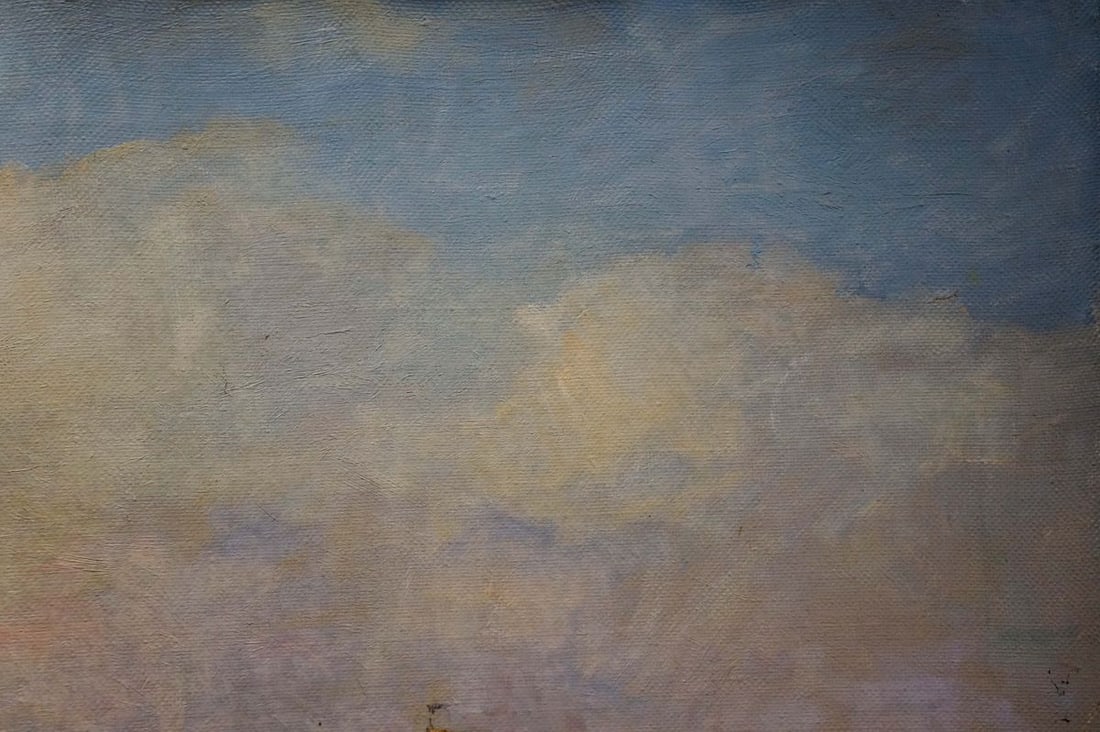 Oil painting Landscape with a bay Kucherov Alexander Alexandrovich - 4