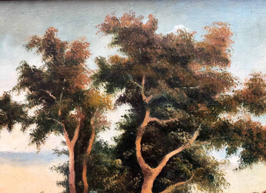 Oil painting summer landscape Goncharenko P.M. - 7