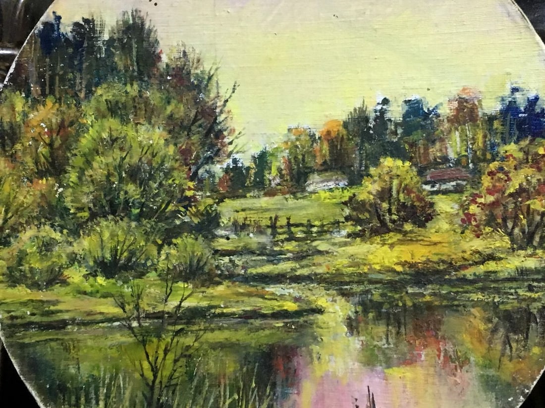 Oil painting Forest landscapes Kizenko Vladimir - 8