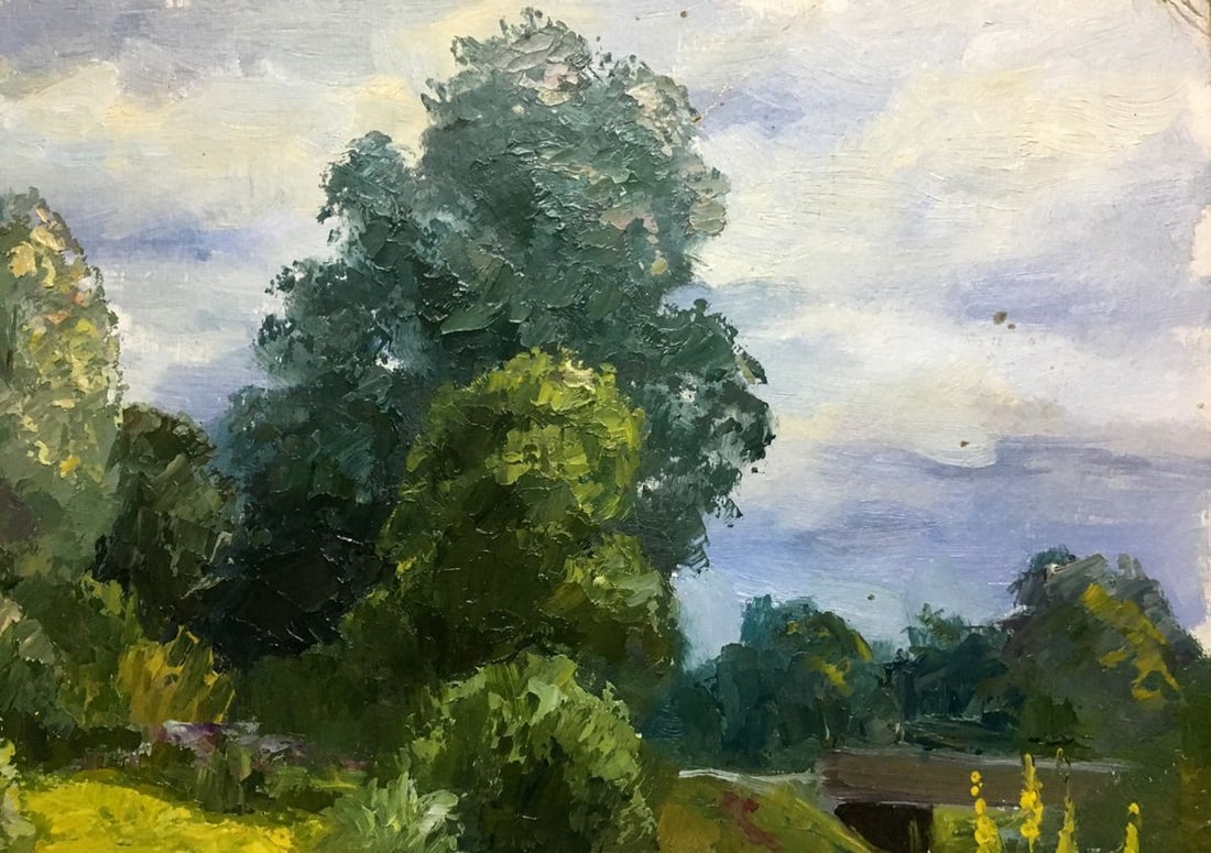 Oil painting Chernihiv landscapes Serdyuk Boris Petrovich - 7