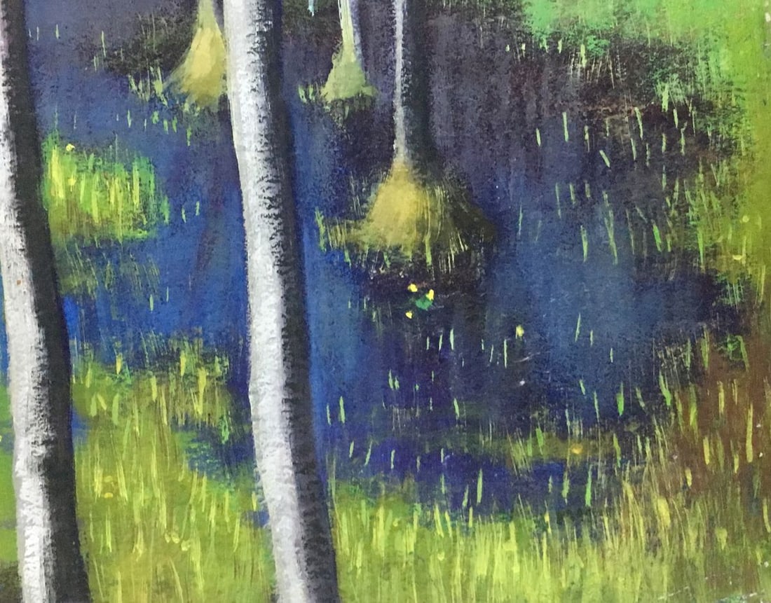 Oil painting The trees Ivan Kirillovich Tsyupka - 8