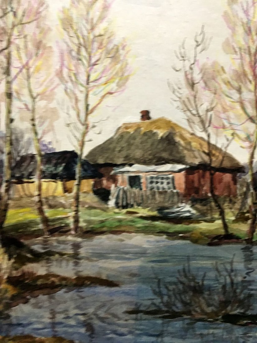 Oil painting After the rain Cherkas A.G. - 3