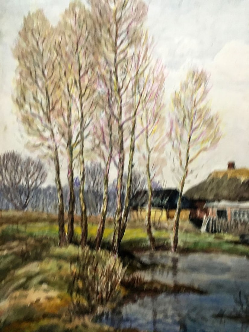 Oil painting After the rain Cherkas A.G. - 4