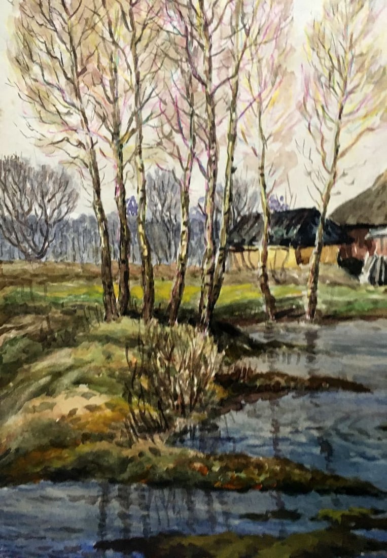 Oil painting After the rain Cherkas A.G. - 5