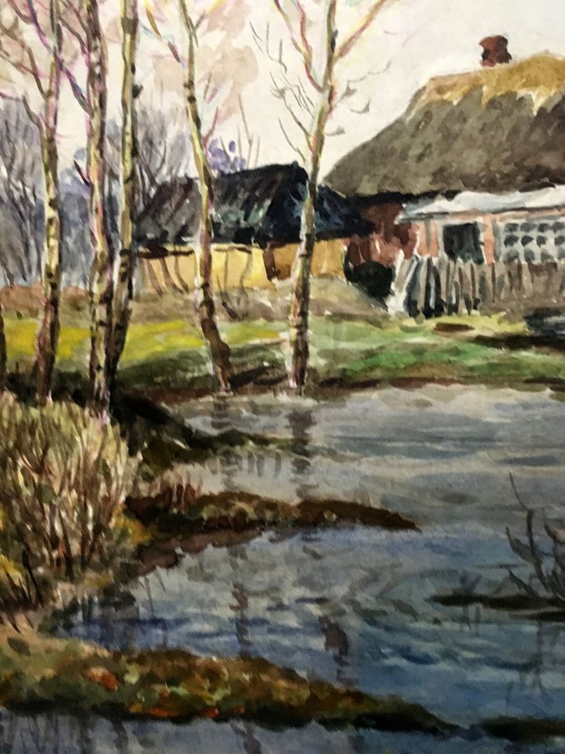 Oil painting After the rain Cherkas A.G. - 8