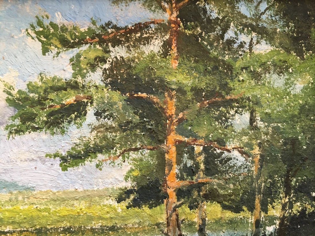 Oil painting Pleasant natural views Andrew Bagno - 3