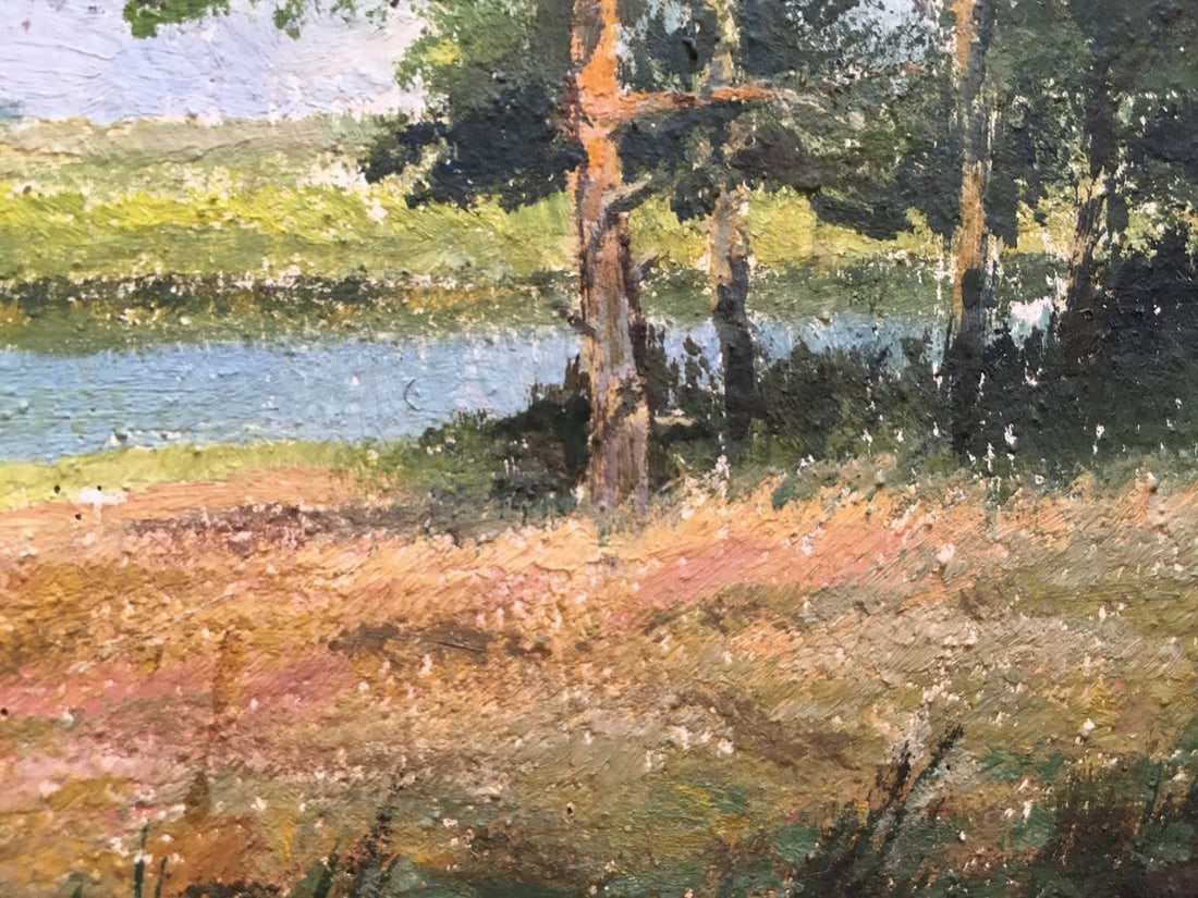 Oil painting Pleasant natural views Andrew Bagno - 6
