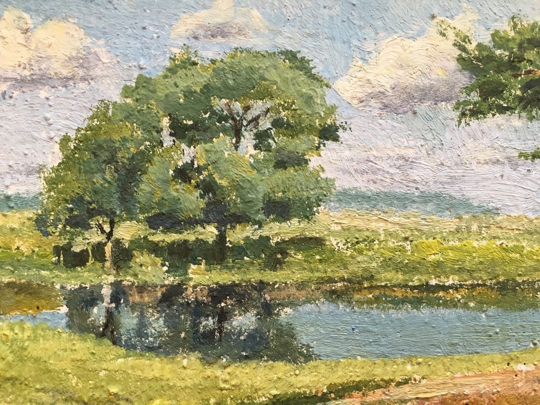 Oil painting Pleasant natural views Andrew Bagno - 7