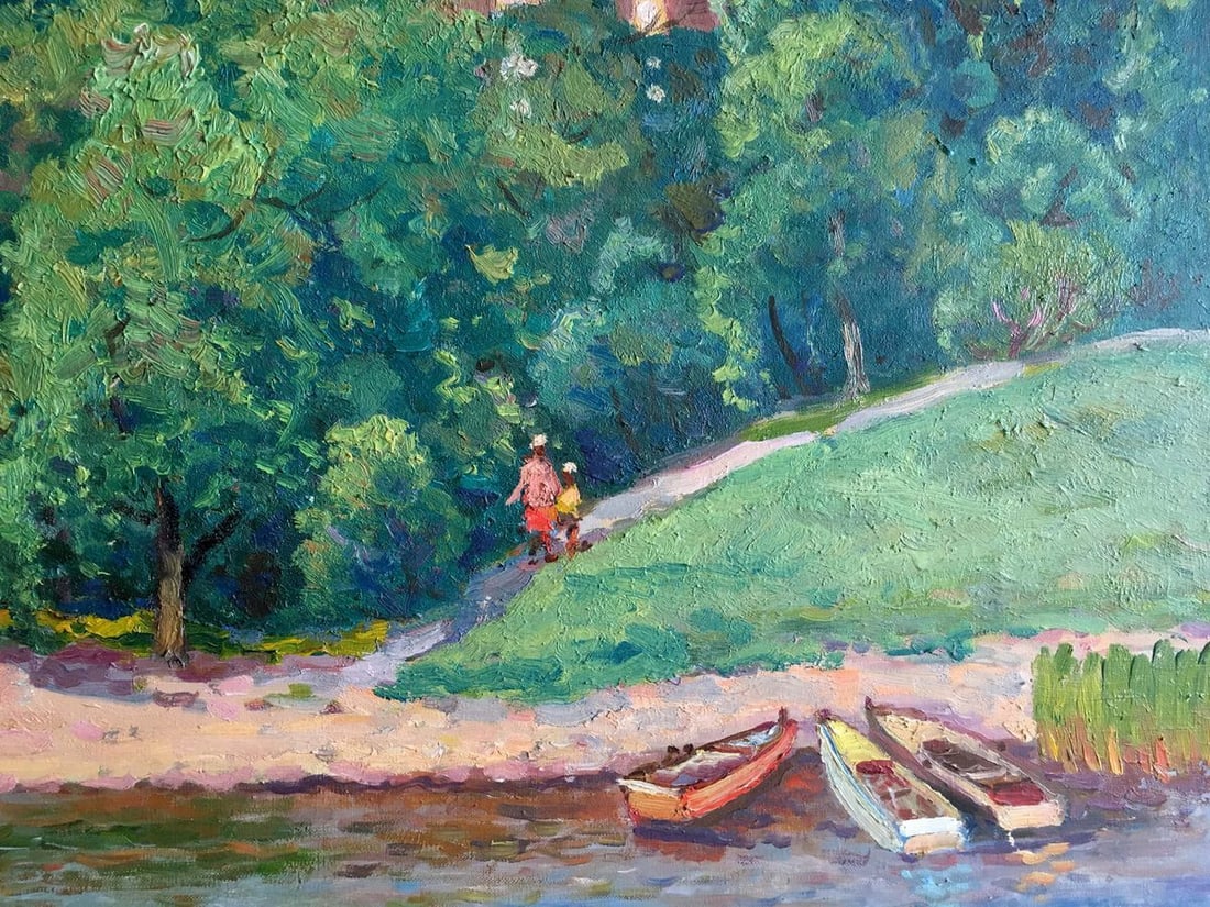 Oil painting Recreation Shvets Viktor Alexandrovich - 9