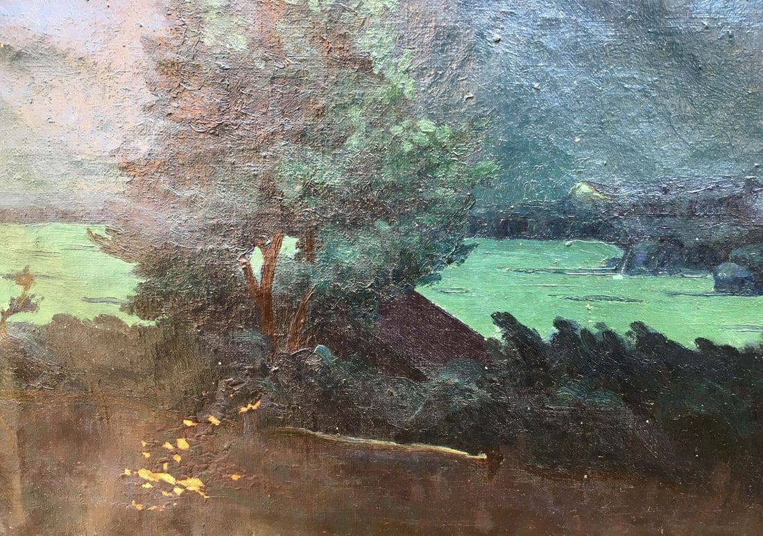 Oil painting Night landscape Semenyuta Vasily Ivanovich - 4